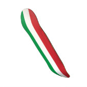 Skateboard met vlag van Italië (Voorkant)