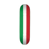 Skateboard met vlag van Italië (Verticaal)