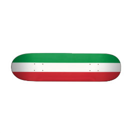Skateboard met vlag van Italië