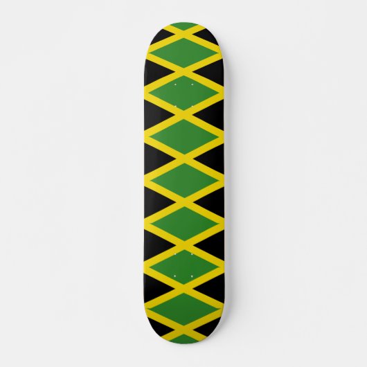 Skateboard met vlag van Jamaica (Voorkant)