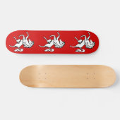 Skateboard met vlag van Kent, Engeland (Horizontaal)