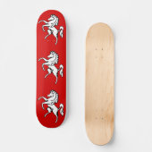 Skateboard met vlag van Kent, Engeland (Voorkant)
