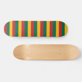 Skateboard met vlag van Litouwen (Horizontaal)