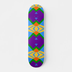 Skateboard met vlag van Manitou Springs