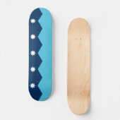 Skateboard met vlag van Minnesota, VS (Voorkant)