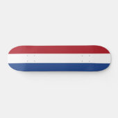 Skateboard met vlag van Nederland (Horizontaal)