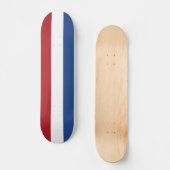 Skateboard met vlag van Nederland (Voorkant)