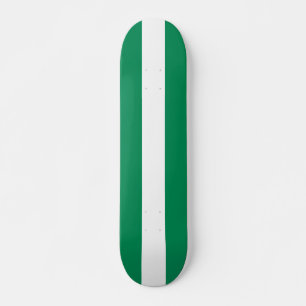 Skateboard met vlag van Nigeria