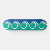 Skateboard met vlag van Ottawa, Canada (Horizontaal)