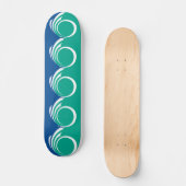 Skateboard met vlag van Ottawa, Canada (Voorkant)