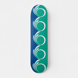 Skateboard met vlag van Ottawa, Canada