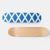 Skateboard met vlag van Schotland (Horizontaal)