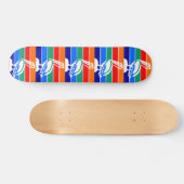 Skateboard met vlag van St. Petersburg, Florida (Horizontaal)