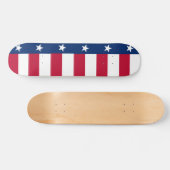 Skateboard met vlag van Texas (Horizontaal)