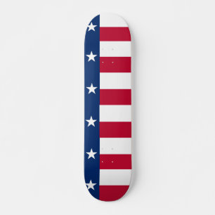 Skateboard met vlag van Texas