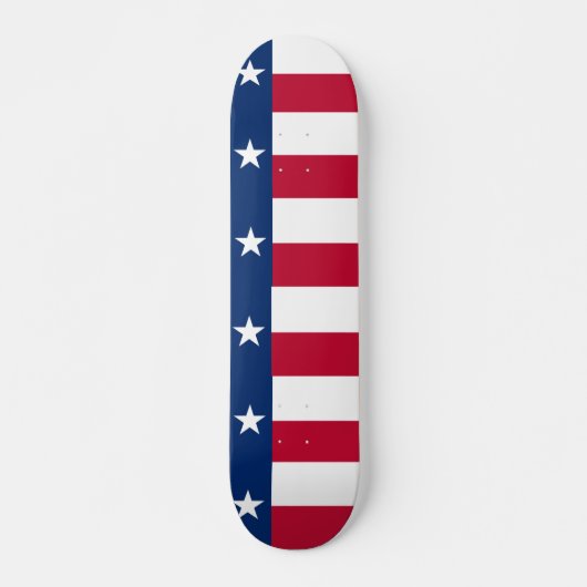 Skateboard met vlag van Texas (Voorkant)