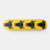 Skateboard met vlag van Uri, Zwitserland (Horizontaal)