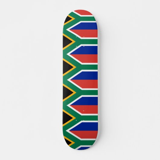 Skateboard met vlag van Zuid-Afrika (Voorkant)