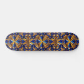 Skateboard met Zweden Kleuren Design (Horizontaal)