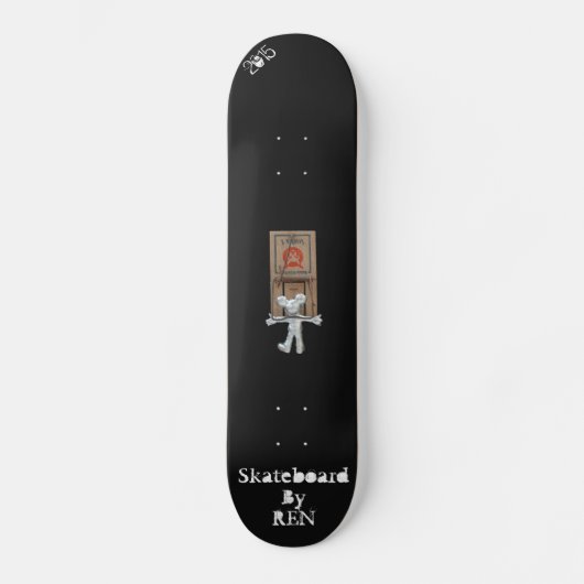 Skateboard "Mickey" By REN (Voorkant)
