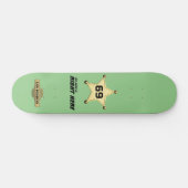 skateboard "Mijn naam is hier" (Horizontaal)