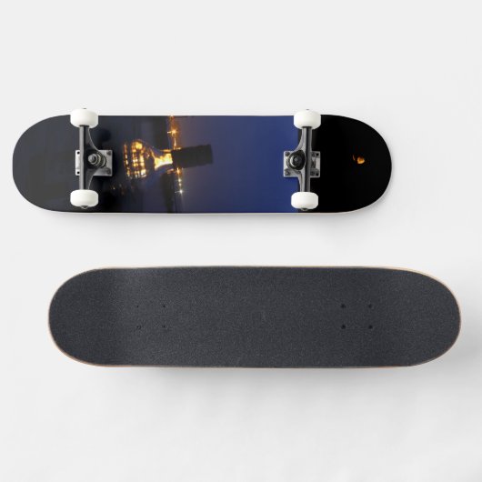Skateboard mit Motiv (Horizontaal)