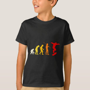 Skateboard Mode Skater Cadeau Tiener Kinderen Outf T-shirt