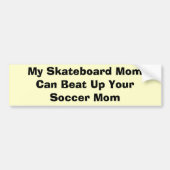 Skateboard Moms Bumpersticker (Voorkant)
