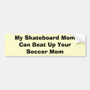Skateboard Moms Bumpersticker