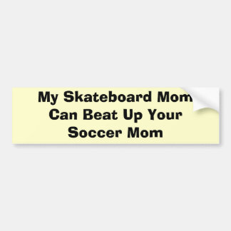 Skateboard Moms Bumpersticker