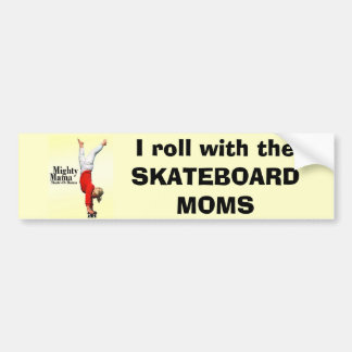 Skateboard Moms Bumpersticker