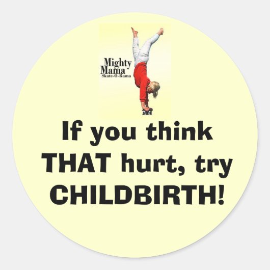 Skateboard Moms Sticker (Voorkant)