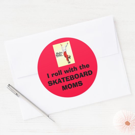 Skateboard Moms Sticker (Envelop)