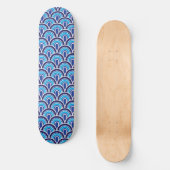 Skateboard naadloos retro patroon (Voorkant)