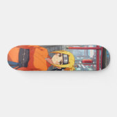 Skateboard Ninja Dorp Anime Japan (Horizontaal)