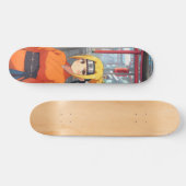 Skateboard Ninja Dorp Anime Japan (Horizontaal)