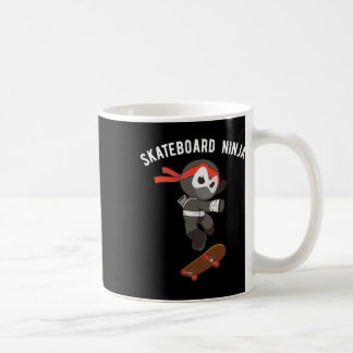 Skateboard Ninja Martial Arts Skaten Koffiemok