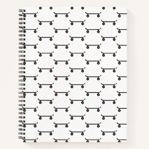 skateboard notitieboek