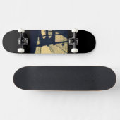 Skateboard-NYC's beroemde Brooklyn Bridge-Schaats Persoonlijk Skateboard (Horizontaal)