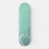 Skateboard, Ocean Skateboard, Zee, oceaandek Persoonlijk Skateboard (Voorkant)
