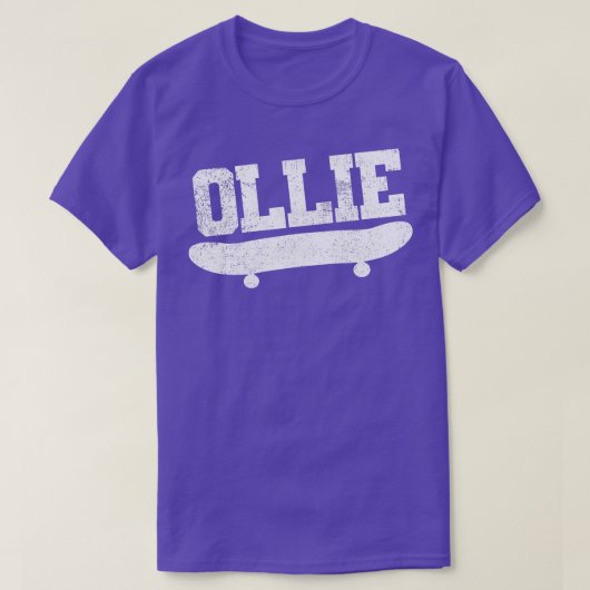 Skateboard Ollie 1 T-shirt (Design voorkant)