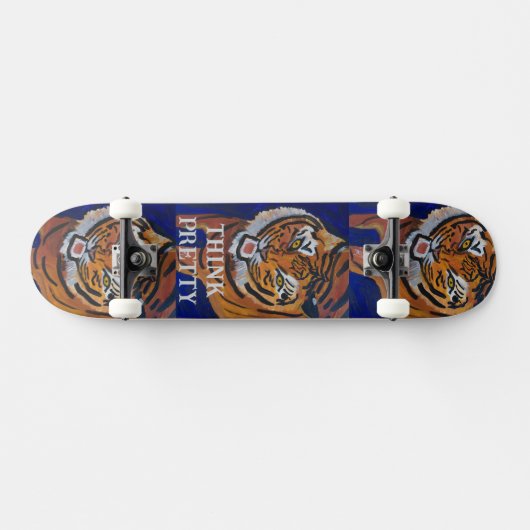 SKATEBOARD ONTWERP VAN KUNSTENAAR PAULA REILLY (Horizontaal)