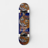 SKATEBOARD ONTWERP VAN KUNSTENAAR PAULA REILLY (Voorkant)