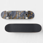 SKATEBOARD ONTWERP VAN KUNSTENAAR PAULA REILLY (Horizontaal)