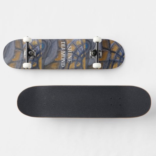 SKATEBOARD ONTWERP VAN KUNSTENAAR PAULA REILLY (Horizontaal)