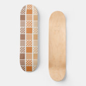 Skateboard Oranje Brown (Voorkant)