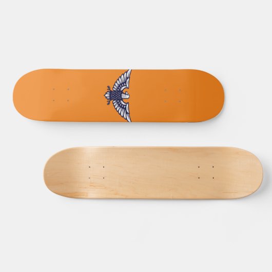 Skateboard/Oranje Eagle Persoonlijk Skateboard (Horizontaal)