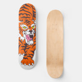 Skateboard Oranje Tiger (Voorkant)