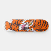 Skateboard Oranje Tiger (Horizontaal)