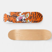 Skateboard Oranje Tiger (Horizontaal)